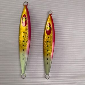 ダミキジャパン 闘魂ジグ バックドロップ 真鯛スペシャル? 整理番号214 スロージギング メタルジク 鯛 ヒラメ 底物 ジギング