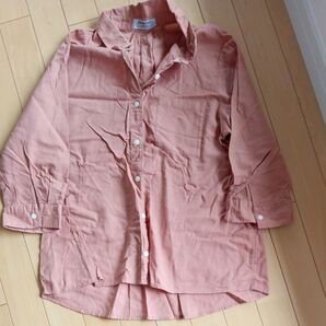 チャオパニック 麻 綿 レンガ色