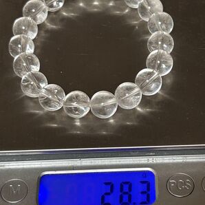 27 ヒマラヤ水晶 ブレスレット 新品未使用