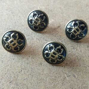 新品 学生服 学ラン ボタン 16㎜×4個