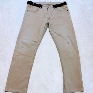 EDWIN EXM403 ストレッチ カラー パンツ W34 ベージュ