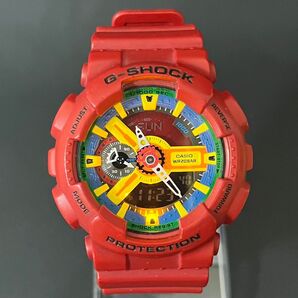 【美品/激レア】CASIO G-SHOCK GA-110FC-1AJF レッド クレイジーカラーズ