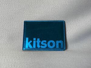 キットソン KITSON ミニノート メモ帳 新品 未使用　手帳型　パスケースよりは少し大きめ