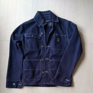 POINTER ポインター カバーオール ダック地 ネイビー サイズXS
