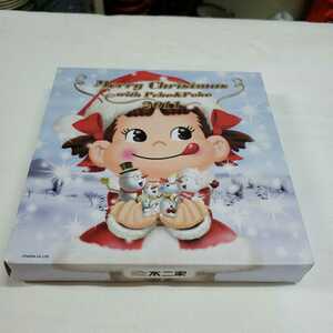 Fujiya Peko-chan Рождество тарелка 2011 не использовался товар 