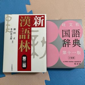 漢語林 第二版 国語辞典 第十一版 小型版 2冊セット