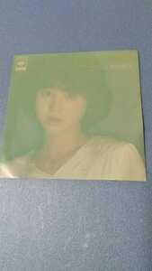 【中古レコード】松田聖子 チェリーブラッサム　少しずつ春 【シングル盤】