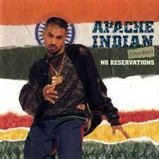 ★いいじゃん面白レゲエ!!デビュー作で代表作!!apache indian アパッチ・インディアンのCD【No Reservations】1993年。ラガHIP HOP!! 