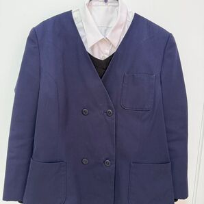 中学生 制服上下 セーター カッターシャツ付き