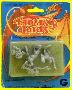 ▲最終品かも！★#108 GOBLINS ★Fantasy Lords 25㍉メタル人形★GRENADIER MODELS・一次流通 新品未開封未使用絶版・超美品・台紙難有