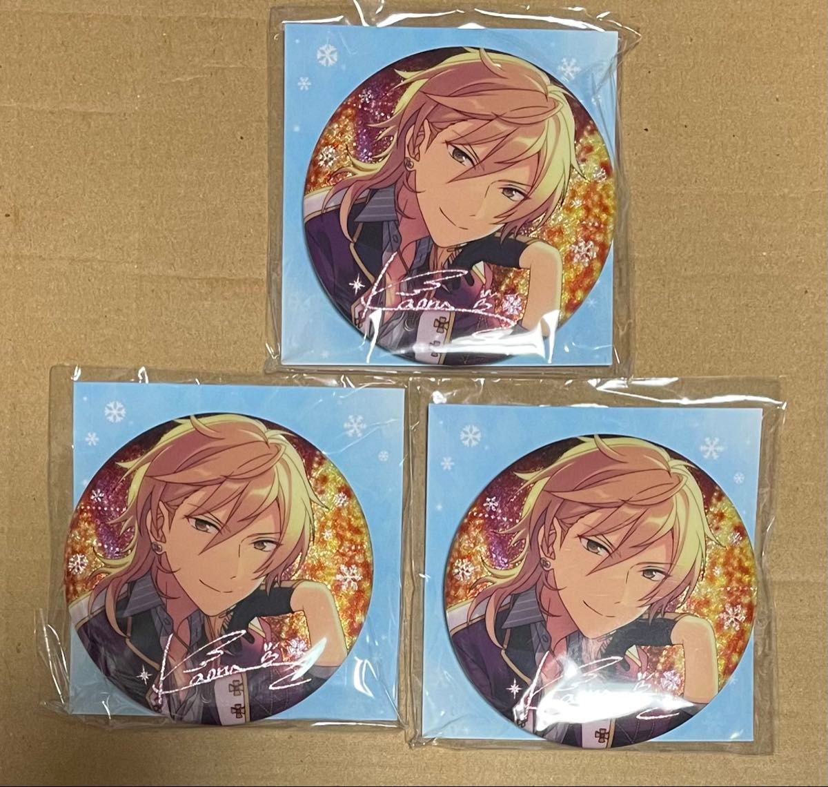 月永レオ あんスタ 通販限定 ホワイトデー ハート缶バッジ｜Yahoo