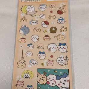 ちいかわ ゴールドクリアシール ピース ハチワレ うさぎ