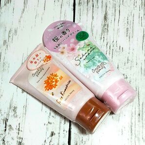 ベキュアハニー ワンダーハニー とろとろハンドクリーム ピュアキンモクセイ&限定 サクラウララ 2点セット 「新品未使用未開封」