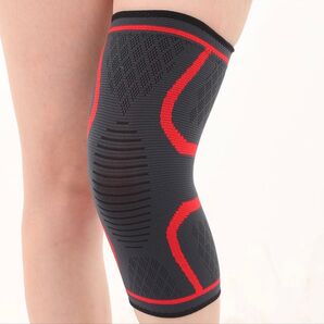【男女兼用】 膝サポーター Mサイズ 2枚組 ケガ防止 スポーツ トレーニング 伸縮性 痛み 新品