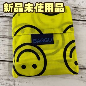 【新品未使用品】BAGGU Stanbard エコバッグ スマイル