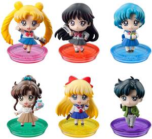  Sailor Moon 2014 year mega house .....! series Pretty Soldier Sailor Moon .... an educational institution life .! compilation all 12 kind + Secret 2 piece new goods 