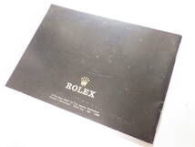 ROLEX ロレックス 1994年 英語 オイスター用 冊子 @1497_画像2