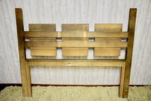 ビンテージ ウッドヘッドボード ベッド 木製家具 インテリア 店舗ディスプレイ アンティーク ヴィンテージ_画像7