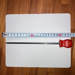 Snap-on スナップオン プラスドライバー 赤 工具 旧グリップ
