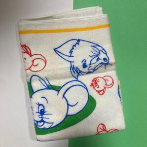 トムとジェリー フェイスタオル キャラクタータオル レトロ みちのく銀行 非売品