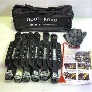 新品 未使用品 スノータイヤチェーン SEALIGHT 非金属車用 自動車のタイヤに装着する非金属製のタイヤチェーン