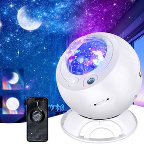 プラネタリウム プロジェクター Bluetooth 天体投影 ホームシアター ベッドサイドランプ 星空 夜空