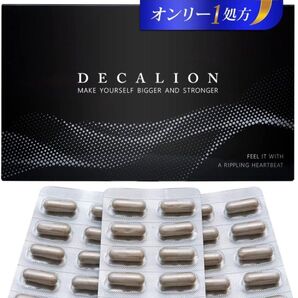 デカリオン DECALION 特許成分 バイオペリン シトルリン 亜鉛 アルギニン マカ オキソアミヂン 国内生産 90粒