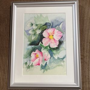 絵画 花 額縁 写真立て