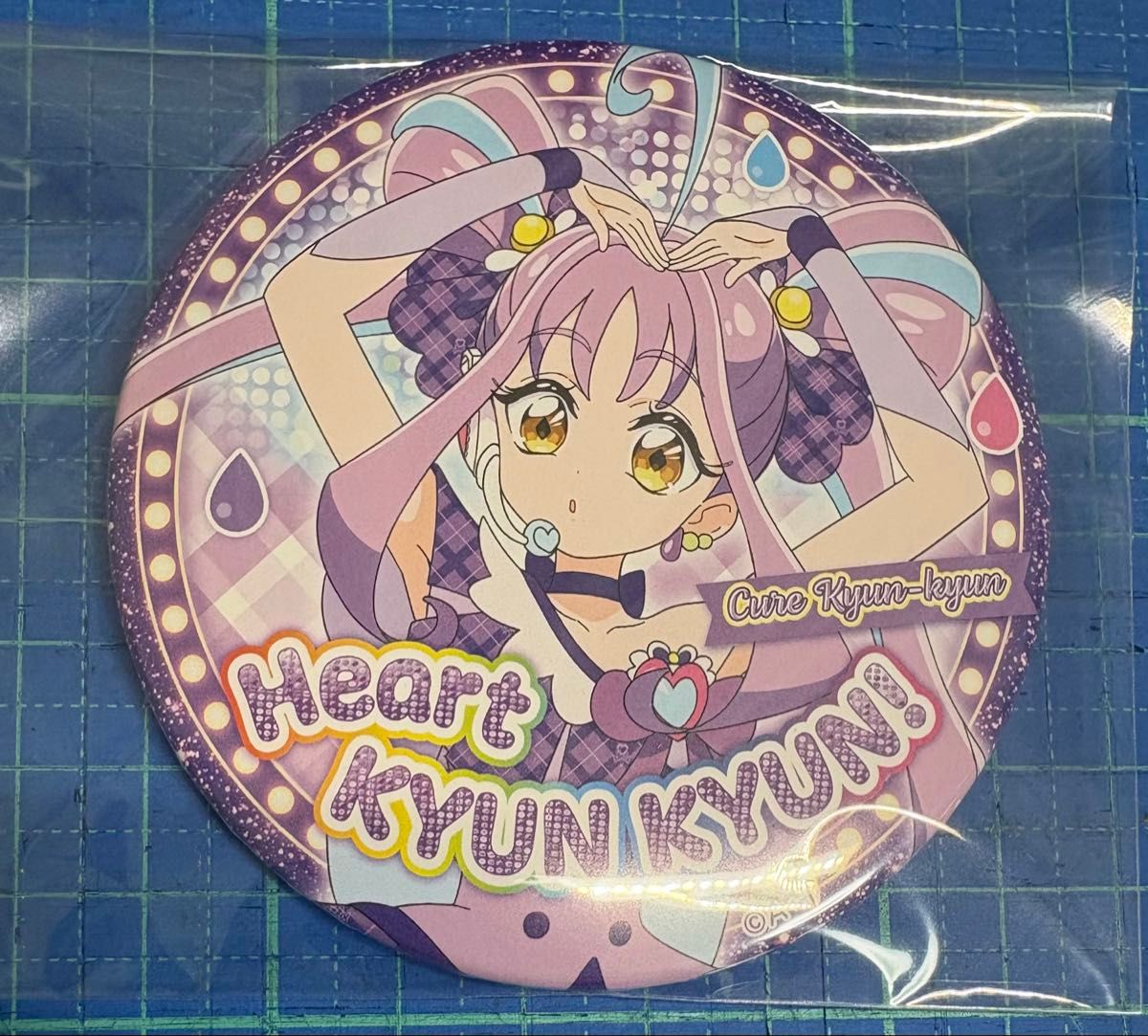 キミとアイドルプリキュア プリティストア 秋田 紫雨こころ 缶バッジ 9缶 キミとアイドルプリキュア プリティストア 秋田 紫雨こころ 缶