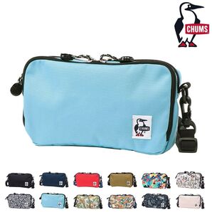 チャムス リサイクルフロントベロウズショルダーバッグ (ショルダーバッグ) Sky NO.3