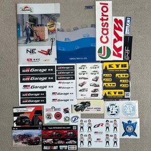 ラリージャパン ステッカー ポストカード クリアファイル セット