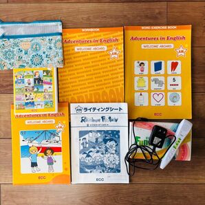 ECC Adventures in English 教材セット まとめ売り