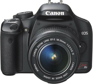 中古 美品 CANON EOS X2 レンズキット キヤノン カメラ デジタル 一眼レフ 新品SDカード8GB付