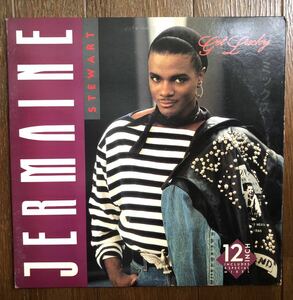 レア 1988 Jermaine Stewart / Get Lucky Original US 12 Arista 80s ジャーメイン ステュアート Electronic RnB Swing House Synth-pop