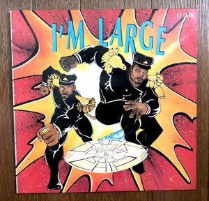 レア 1989 D.J. Chuck Chillout & Kool Chip / I'm Large Original US 12 オリジナル Mercury 874 909-1 ミドル Bronx NYC 絶版