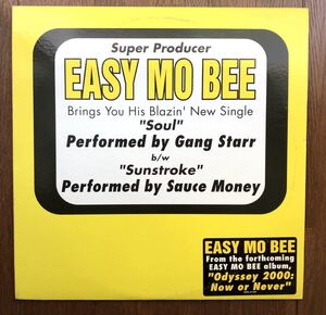 レア Easy Mo Bee / Gangstarr - Soul / Sauce money - Sunstroke Original US Promo 12 正規なし Priority SPRO 81248 絶版