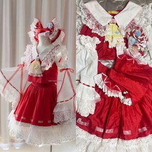 東方project 東方 プロジェクト 博麗霊夢 コスプレ 衣装 Sサイズ 森森仙