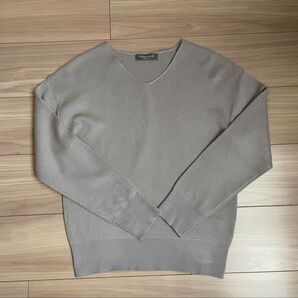 A day in the life ユナイテッドアローズ Vネックセーター 長袖 グレー