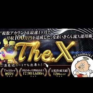 【The.X】"複数アカウント&最短1ヶ月で"月収100万円を達成した、なまいきくん流X運用術