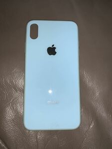 iPhoneケース iPhone xs max 水色　ハード　訳あり