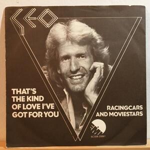 ☆Geo/That's The Kind Of Love I've Got For You☆キラーDISCOカバー！7inch 45