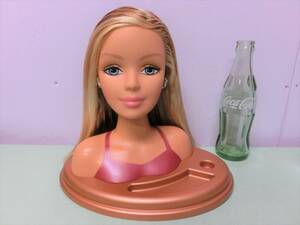 バービー 2004年 スタイリングヘッド まつげ ビンテージ 顔 人形 25cm Barbie Styling Head MATTEL 黒人 ディスプレイ ファンシー メイク