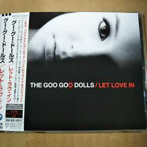中古CD THE GOO GOO DOLLS / グーグードールズ『LET LOVE IN』国内盤/帯有り WPCR-12250【1116】