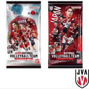 JAPAN NATIONAL VOLLEYBALL TEAM 富田将馬 大宅真樹 トレーディングカード バレーボール