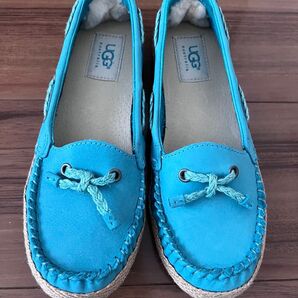 UGG オリジナルグランド プラットフォーム スライド レザー