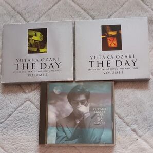 尾崎豊 YUTAKA OZAKI THE DAY 1&2 FOR ALL MY LOVES CD 3個セット