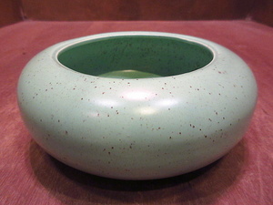  Vintage 40's50's*Red Wing round ceramic planter *201008n5-otclct 1940s1950s Red Wing ceramics 