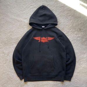 Cut Rate フェード感 プリントロゴ パーカー フーディ