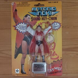 アントニオ猪木 引退試合 サウンドキーチェーン レア 希少 レトロ 昭和 新日本プロレス ワールドプロレスリング