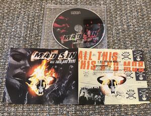 Mad Sin SCD All This And More 1998 Germany サイコビリー ロカビリー